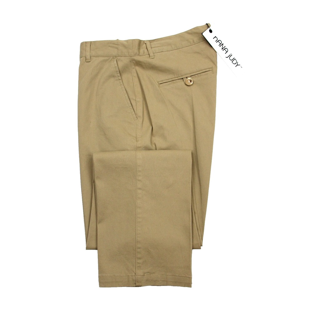 Nana Judy Pants Mens 32x29 Beige Winston Chino Cargo Pocket Stretch Casual